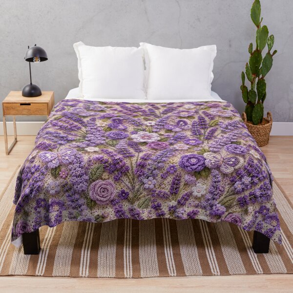Item preview, Lavender Crochet Wonderland designed and sold by Aramdesing.