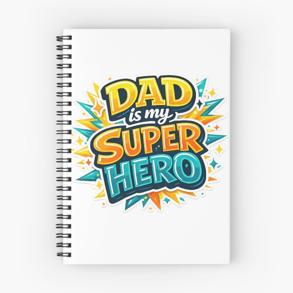 Item preview, Dad Is My Super Hero | Heartwarming Father's Day Gift Design designed and sold by MagnetStyle.