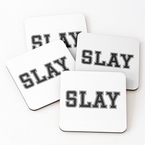 Item preview, Slay - athletic words designed and sold by RebelHeroUK.