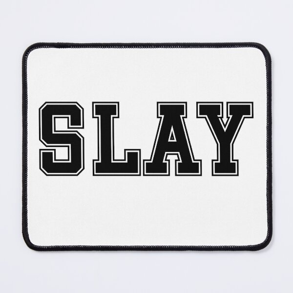 Item preview, Slay - athletic words designed and sold by RebelHeroUK.
