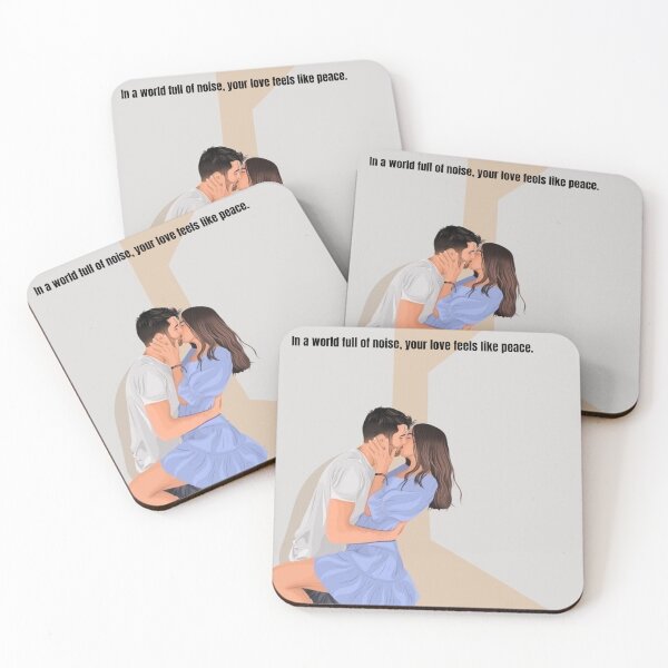 Item preview, In a world full of noise, your love feels like peace. designed and sold by     Pink Chaos Club.