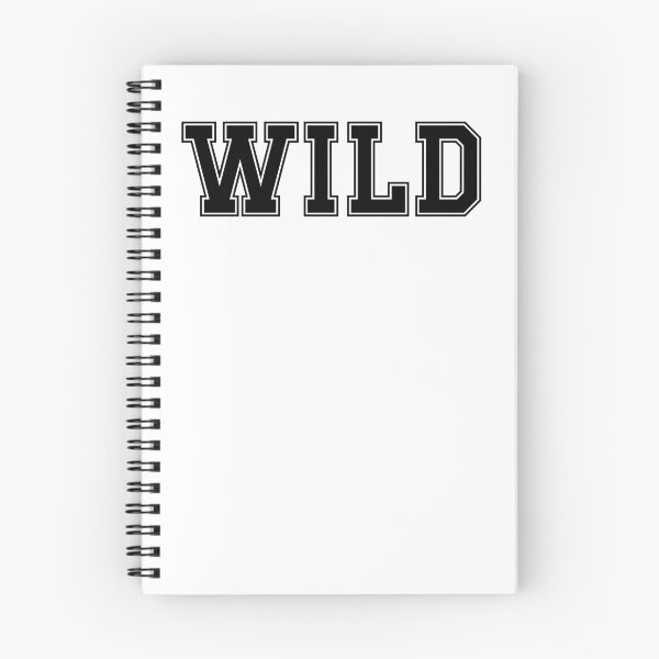 Item preview, Wild - athletic words designed and sold by RebelHeroUK.