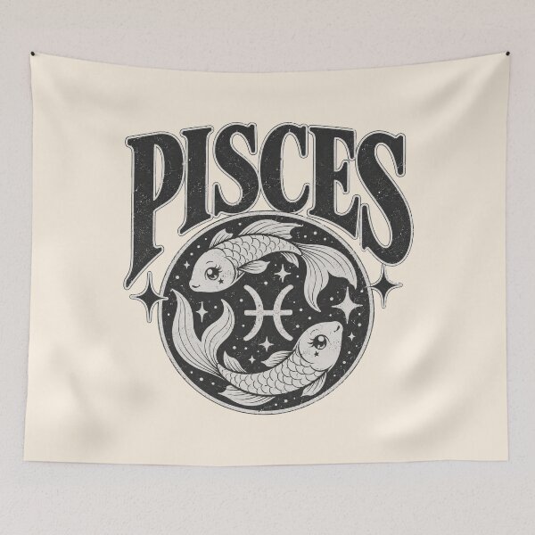 Item preview, Pisces Zodiac Fish Vintage Astrology Design | Retro Horoscope Gift for Pisces Astrology Lovers designed and sold by TheStephanieRome.
