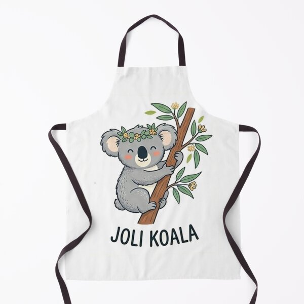 Item preview, Cute kawaii koala with eucalyptus flowers illustration designed and sold by gatrex.