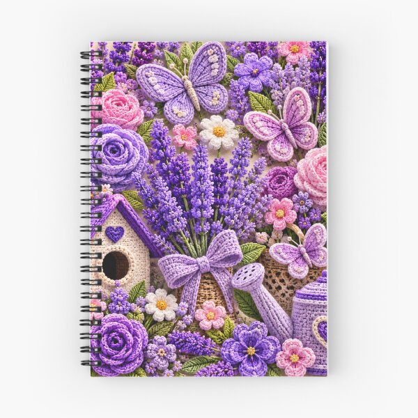 Item preview, Lavender Crochet Wonderland designed and sold by Aramdesing.