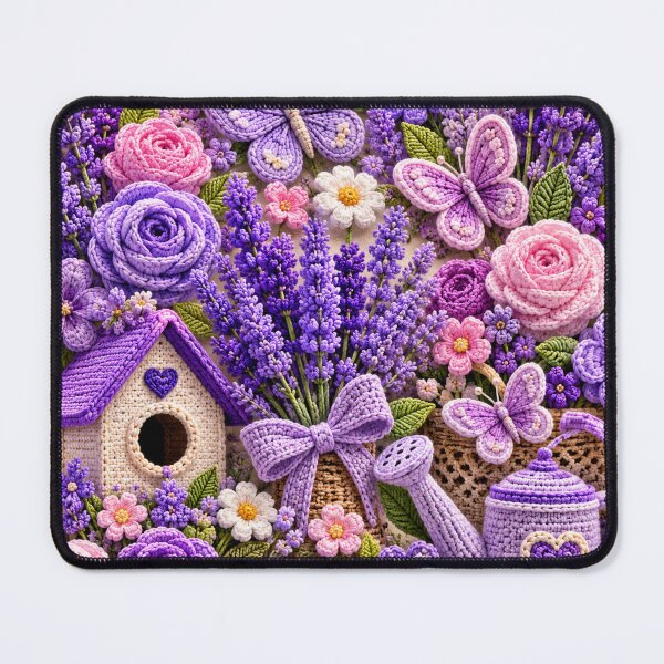 Item preview, Lavender Crochet Wonderland designed and sold by Aramdesing.