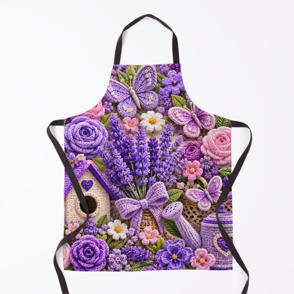 Item preview, Lavender Crochet Wonderland designed and sold by Aramdesing.
