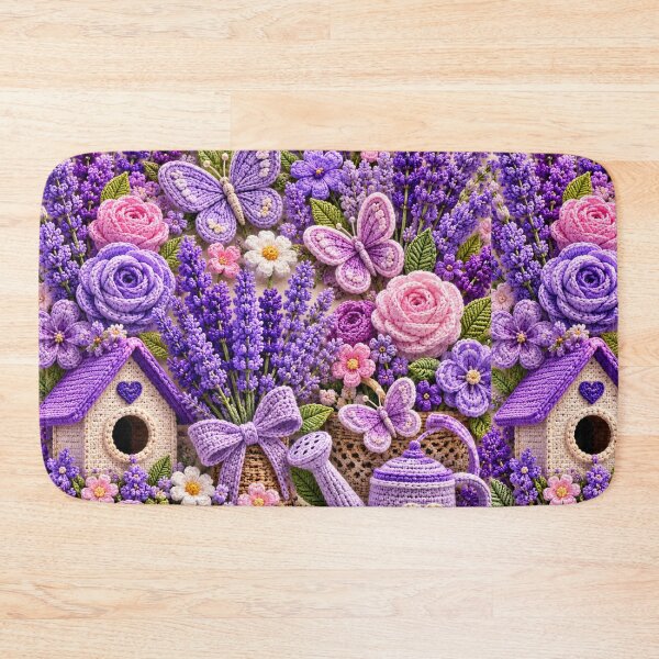 Item preview, Lavender Crochet Wonderland designed and sold by Aramdesing.