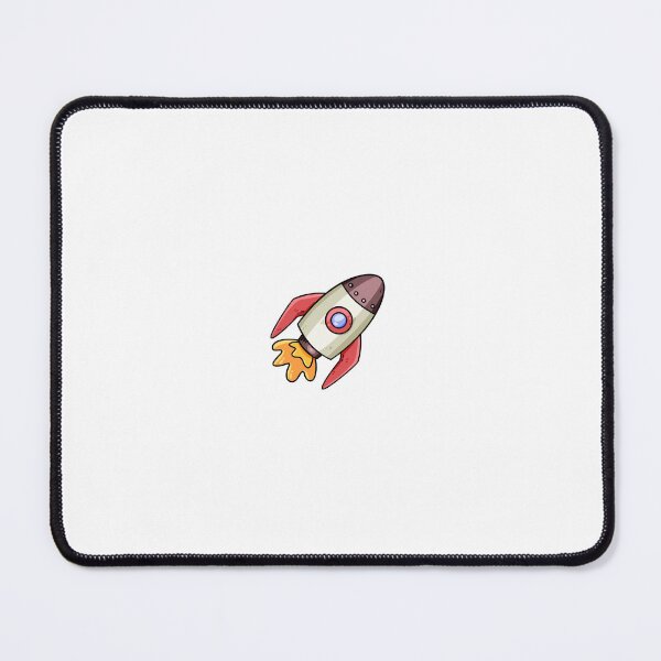 Item preview, Cute Rocket Sticker, Space Travel Gift, Blastoff Art, Galaxy Explorer Sticker" designed and sold by DailyDoodlesBySumbul.