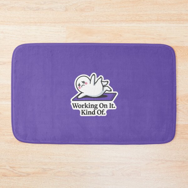 Item preview, Working On It Kind Of Ghost Yoga Fail Funny Design designed and sold by BooDesignStudio.