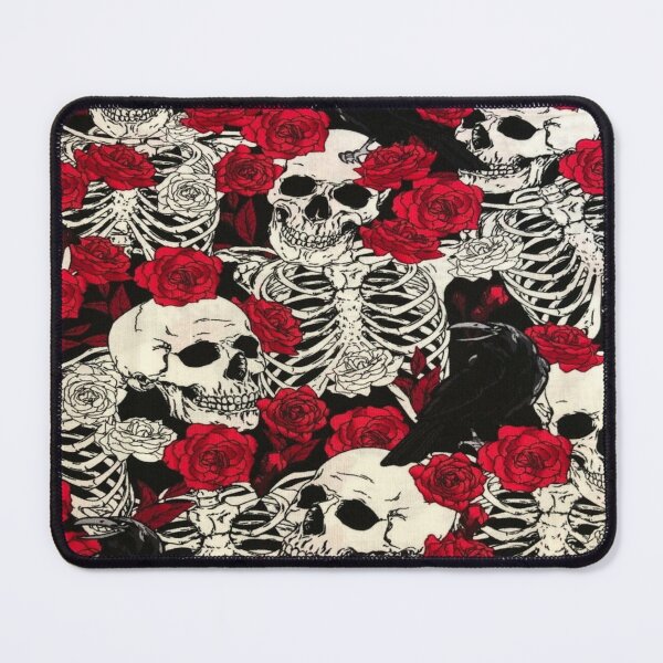 Item preview, skull and roses designed and sold by pksart1.