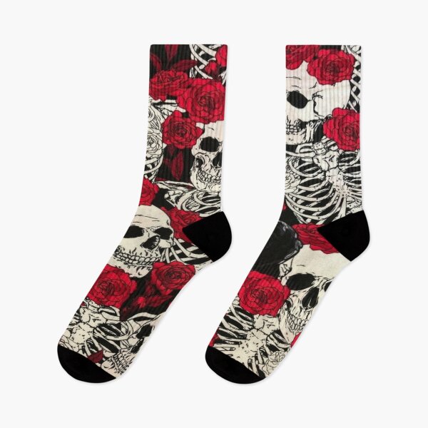 Item preview, skull and roses designed and sold by pksart1.