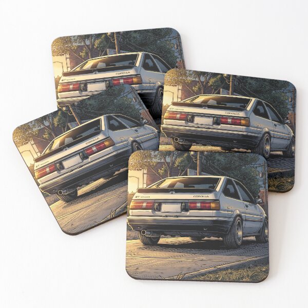 Item preview, Toyota Corolla AE86 Anime Artwork designed and sold by Racing Art Store.