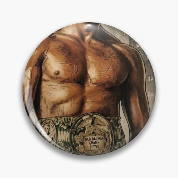 Item preview, Cyber Punch Balboa Last Stand Cyborg Rocky Retro Comic Poster designed and sold by PowerArtUa.