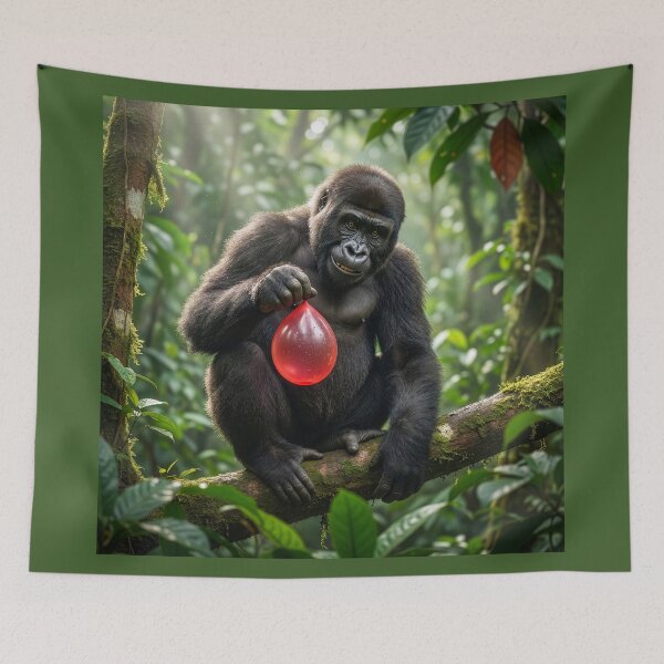 Item preview, Young Gorilla Douses His Mates designed and sold by Tridentulus.