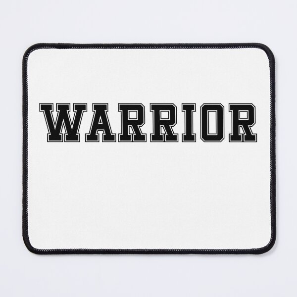 Item preview, Warrior - athletic words designed and sold by RebelHeroUK.