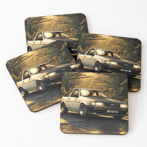 Item preview, Toyota Corolla AE86 Anime Artwork designed and sold by Racing Art Store.