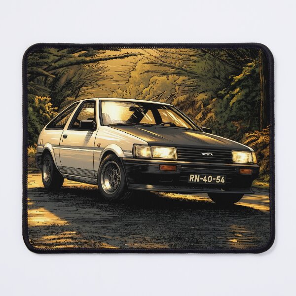 Item preview, Toyota Corolla AE86 Anime Artwork designed and sold by Racing Art Store.