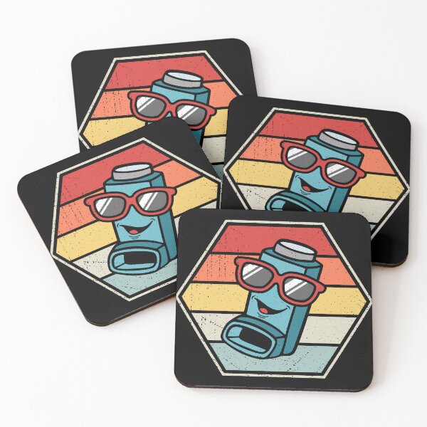 Aperçu de l'œuvre Badge d'inhalateur cool créée et vendue par Gatzka93.
