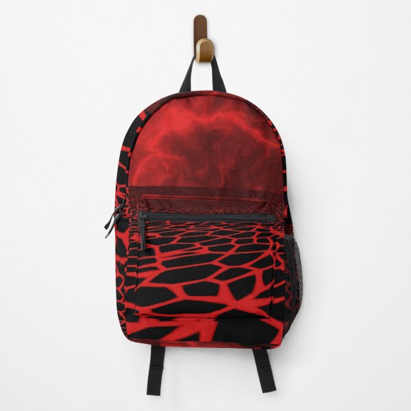 Item preview, Crimson Lava Field Geometric Fractal Landscape designed and sold by pinkal.