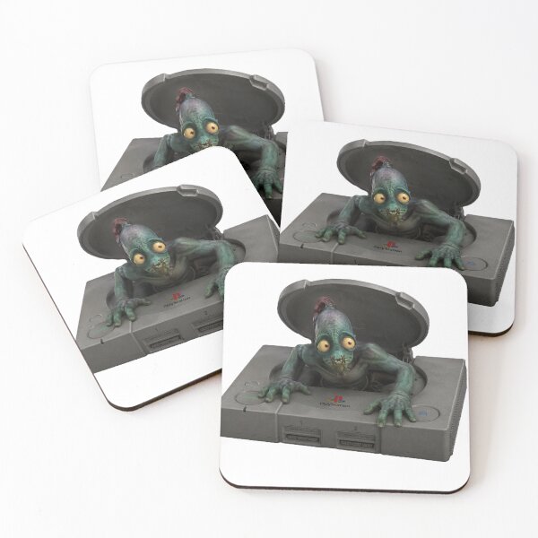 Item preview, Abe the Mudokon Hero – Retro PS1 Vibes designed and sold by Ink & Highlands.