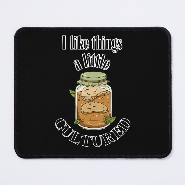 Item preview, I Like Things A Little Cultured Design For Kombucha Lovers designed and sold by Glitch-Cult.