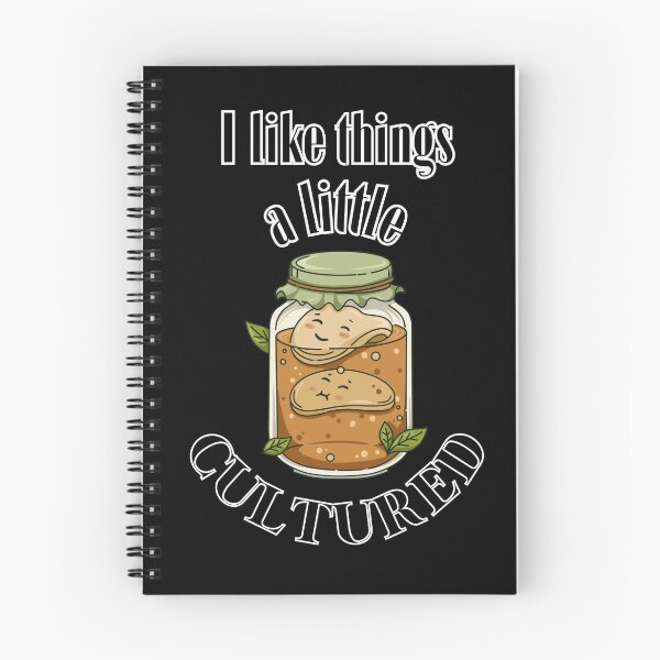 Item preview, I Like Things A Little Cultured Design For Kombucha Lovers designed and sold by Glitch-Cult.