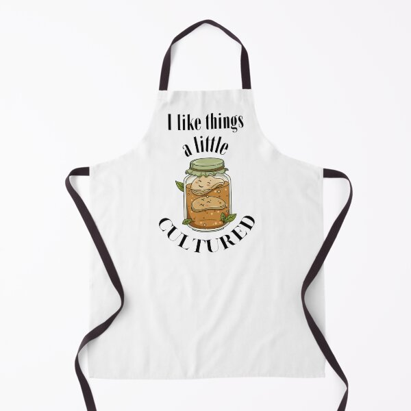 Item preview, I Like Things A Little Cultured Design For Kombucha Lovers designed and sold by Glitch-Cult.