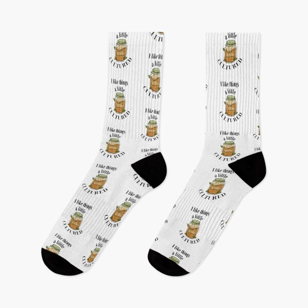 Item preview, I Like Things A Little Cultured Design For Kombucha Lovers designed and sold by Glitch-Cult.