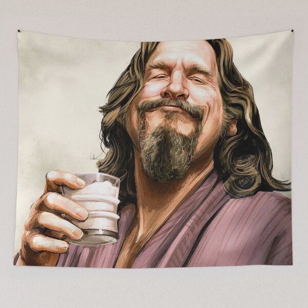 Item preview, THE DUDE ABIDES designed and sold by FILM GUTTER.