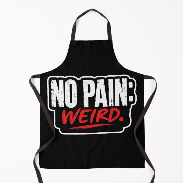 Item preview, No Pain Weird Funny Gym Humor Motivation Quote designed and sold by Digistore1221.
