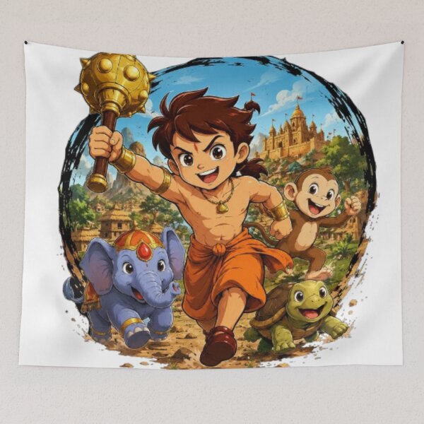 Item preview, Little Warrior of Dholakpur designed and sold by VL-allinone.