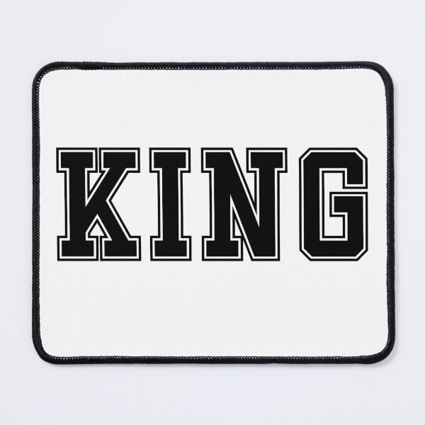Item preview, King - athletic words designed and sold by RebelHeroUK.