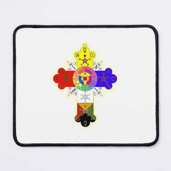 Item preview, Rosicrucian Cross on White. Copyright: © Collugraphic designed and sold by Collugraphic.