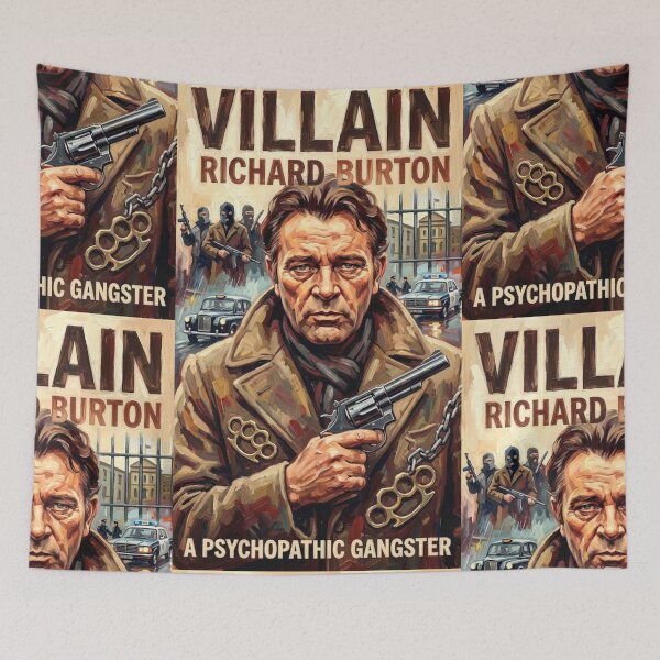 Item preview, The Psychopathic Gangster – Villain Fine Art Print designed and sold by Art's Diner.