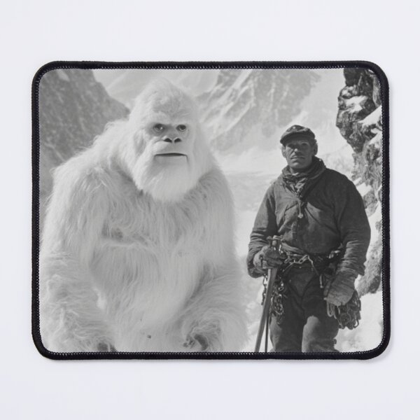 Item preview, Yeti Expedition Vintage Cryptid Mountain Art designed and sold by GSizzle1.