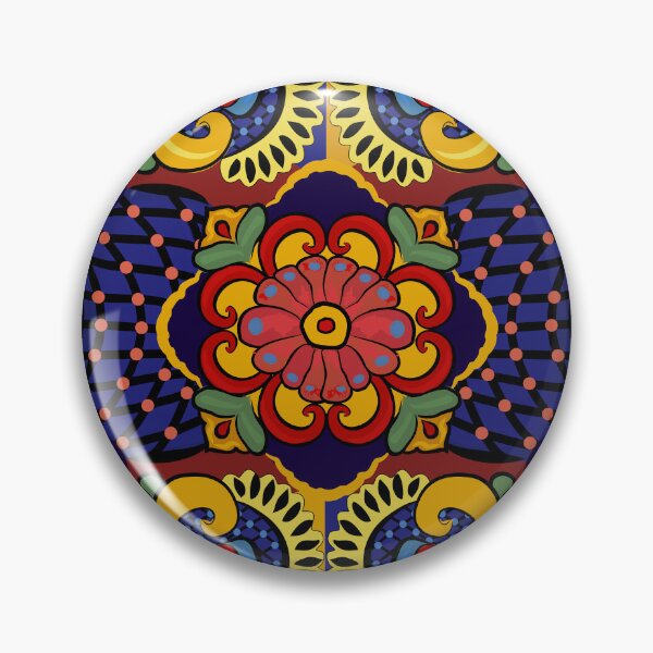 Item preview, Talavera Heritage: Mexican Baroque Mandala designed and sold by ladyMorris.