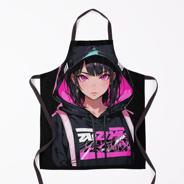 Item preview, Cyber Kawaii Anime Girl Neon Fashion designed and sold by AnimDream .
