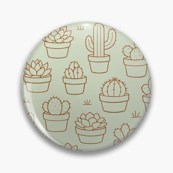 Item preview, Cute Potted Cactus Pattern designed and sold by Owcomm.