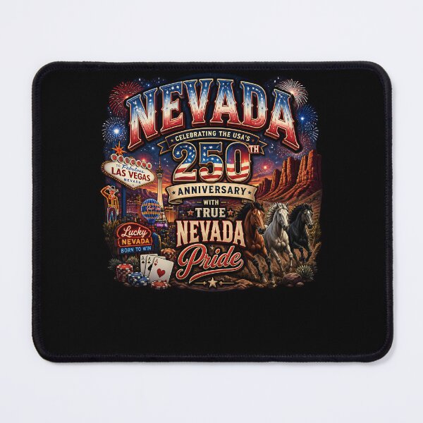 Item preview, Nevada 250th Anniversary Las Vegas State Pride designed and sold by No Limits T-Shirts.