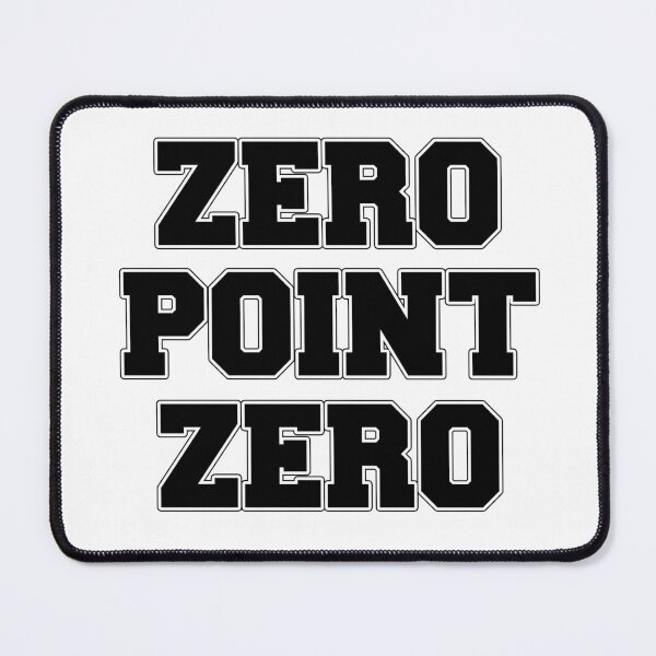 Item preview, Zero Point Zero - Retro Quote designed and sold by Deviant Logic Design.