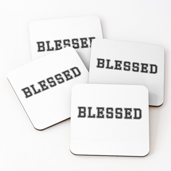 Item preview, Blessed - athletic words designed and sold by RebelHeroUK.