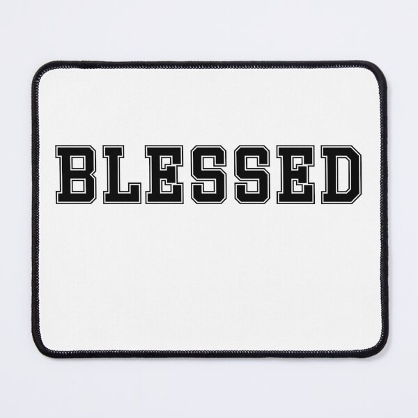 Item preview, Blessed - athletic words designed and sold by RebelHeroUK.