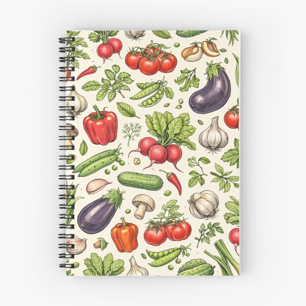 Item preview, Garden Harvest Vegetables Pattern designed and sold by Owcomm.