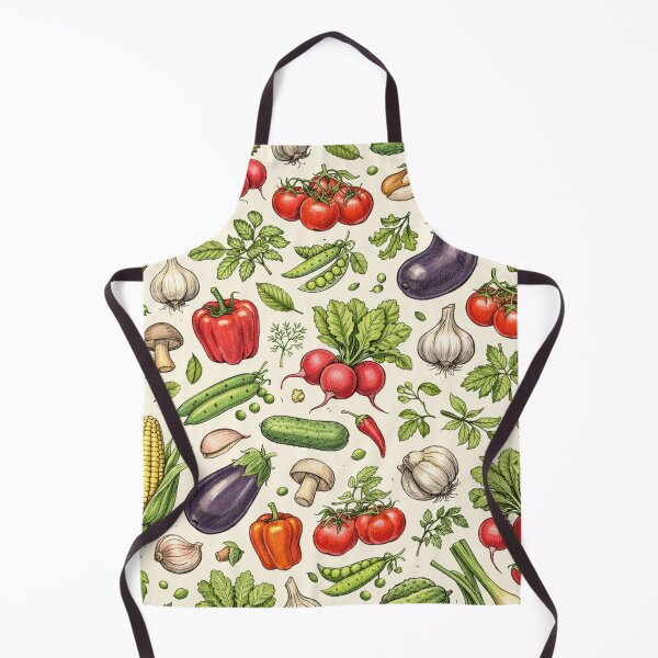 Item preview, Garden Harvest Vegetables Pattern designed and sold by Owcomm.
