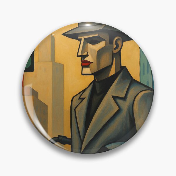 Item preview, Modern Art Portrait #4 designed and sold by DroneWorks Creative.