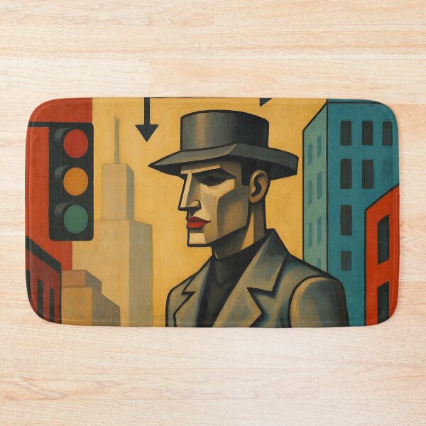 Item preview, Modern Art Portrait #4 designed and sold by DroneWorks Creative.
