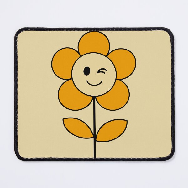 Item preview, Yellow Funny Flowers E9 designed and sold by StefanStudioArt.