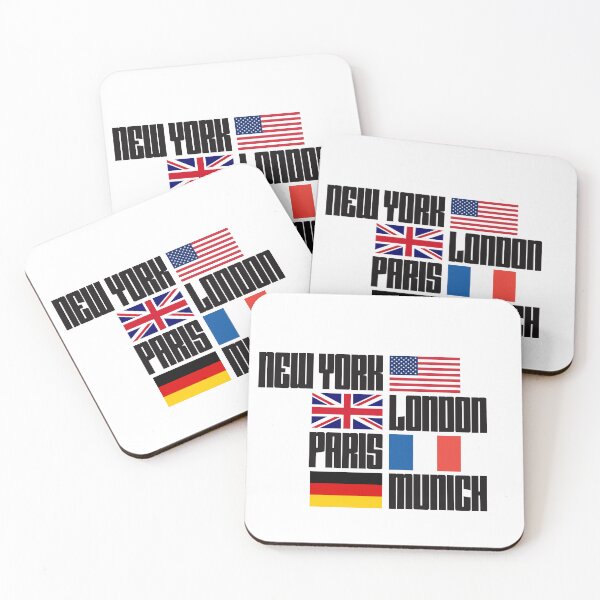 Item preview, New York London Paris Munich  designed and sold by joshpincus.