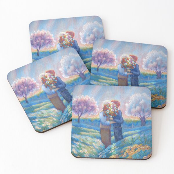 Item preview, Kissing in the garden designed and sold by illustore.